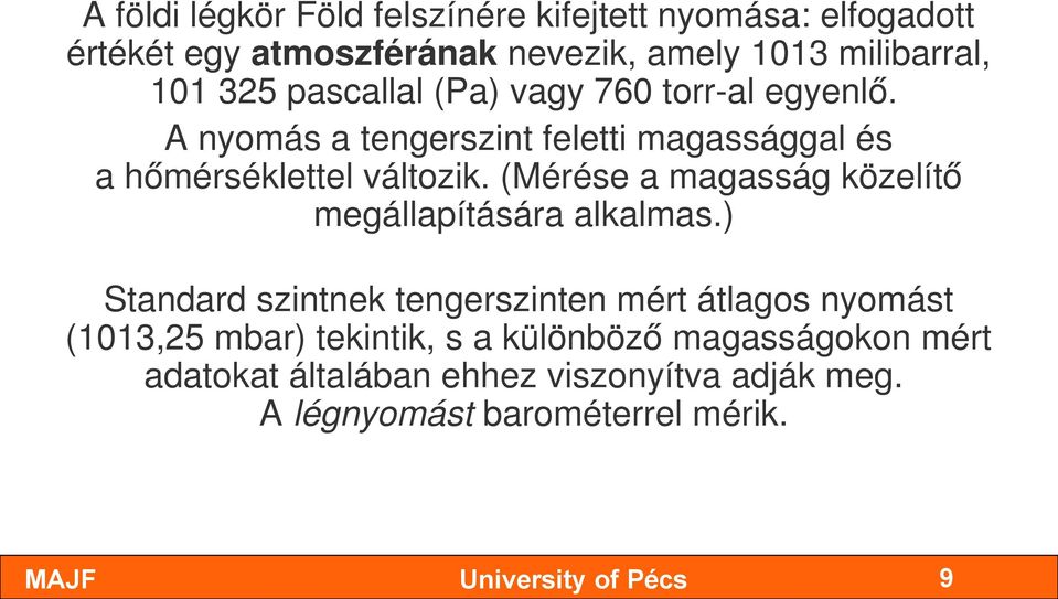 A nyomás mérés alapvető eszközei - PDF Free Download