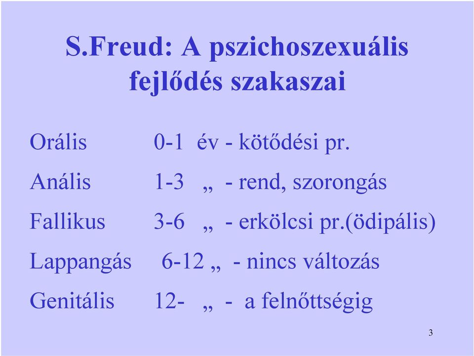 kötődésipr. 13 rend, szorongás 36 erkölcsipr.