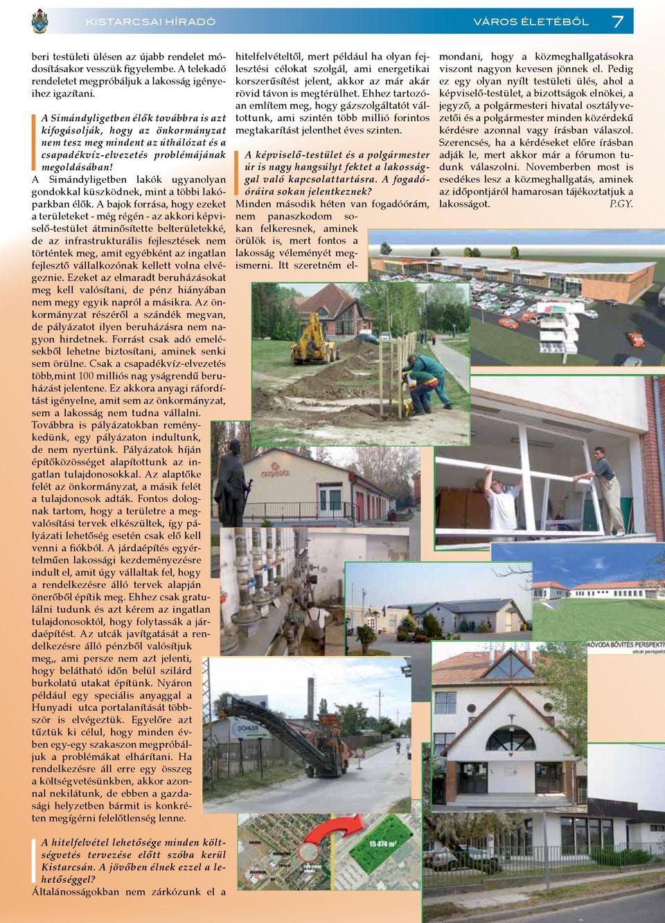 Kistarcsa város önkormányzatának tájékoztató lapja Várossá avatás 7.  évfordulója - PDF Free Download