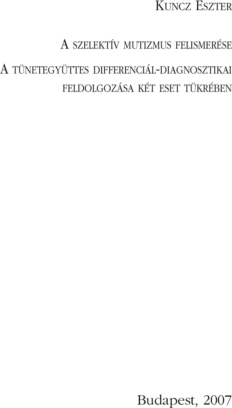 DIFFERENCIÁL-DIAGNOSZTIKAI