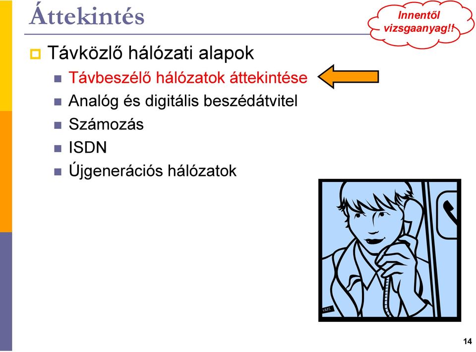 hálózatok áttekintése Analóg és digitális