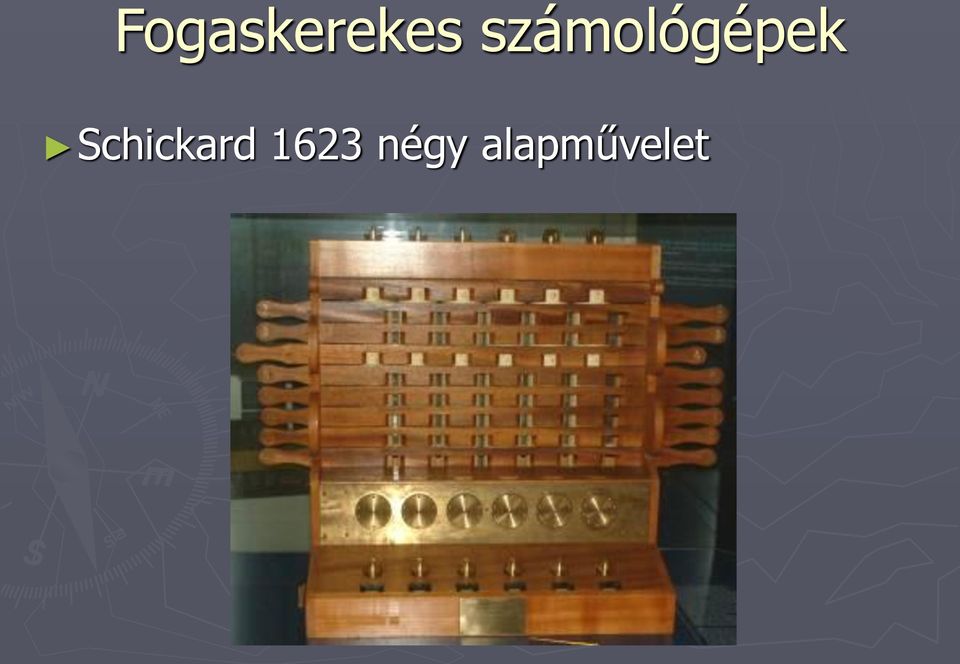 Schickard 1623