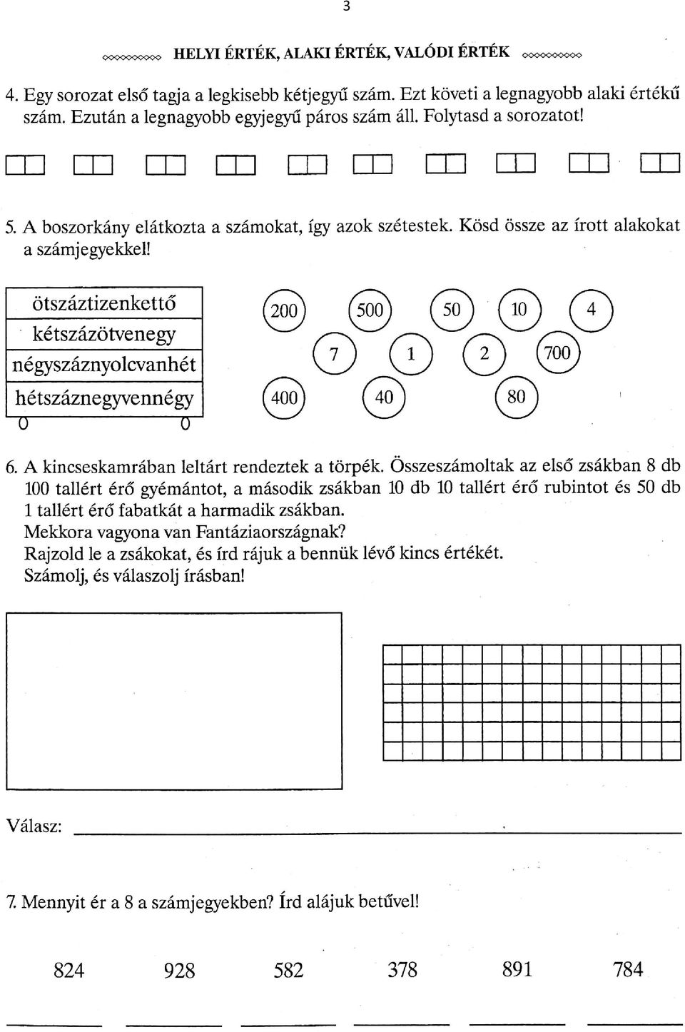 1. Matematika jellegű feladatok 3-4. osztályosoknak - PDF Free Download