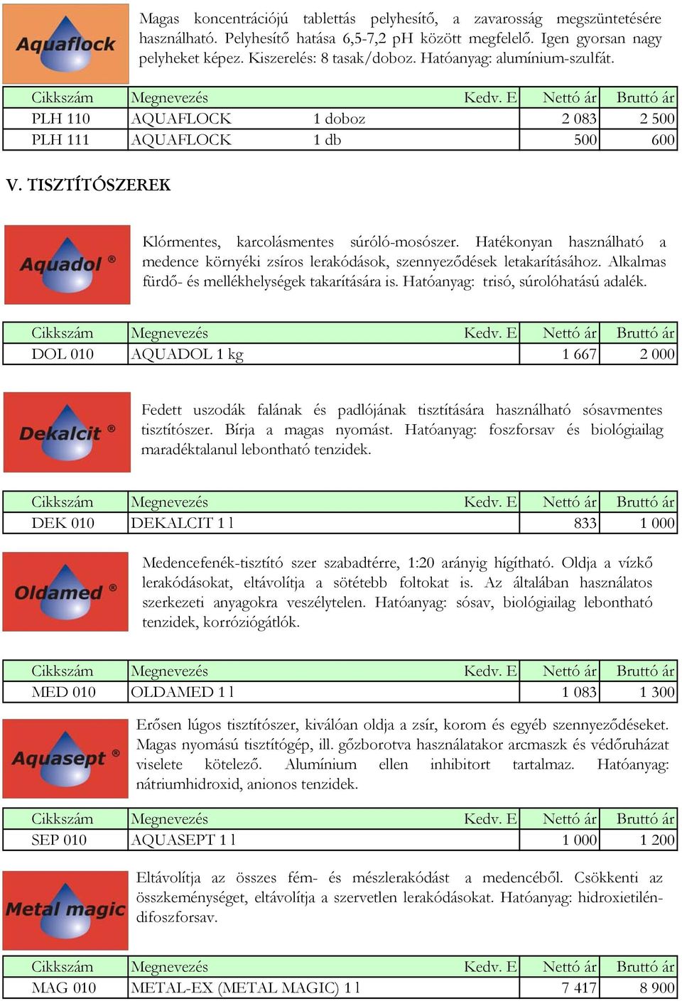 Hatékonyan használható a medence környéki zsíros lerakódások, szennyeződések letakarításához. Alkalmas fürdő- és mellékhelységek takarítására is. Hatóanyag: trisó, súrolóhatású adalék.