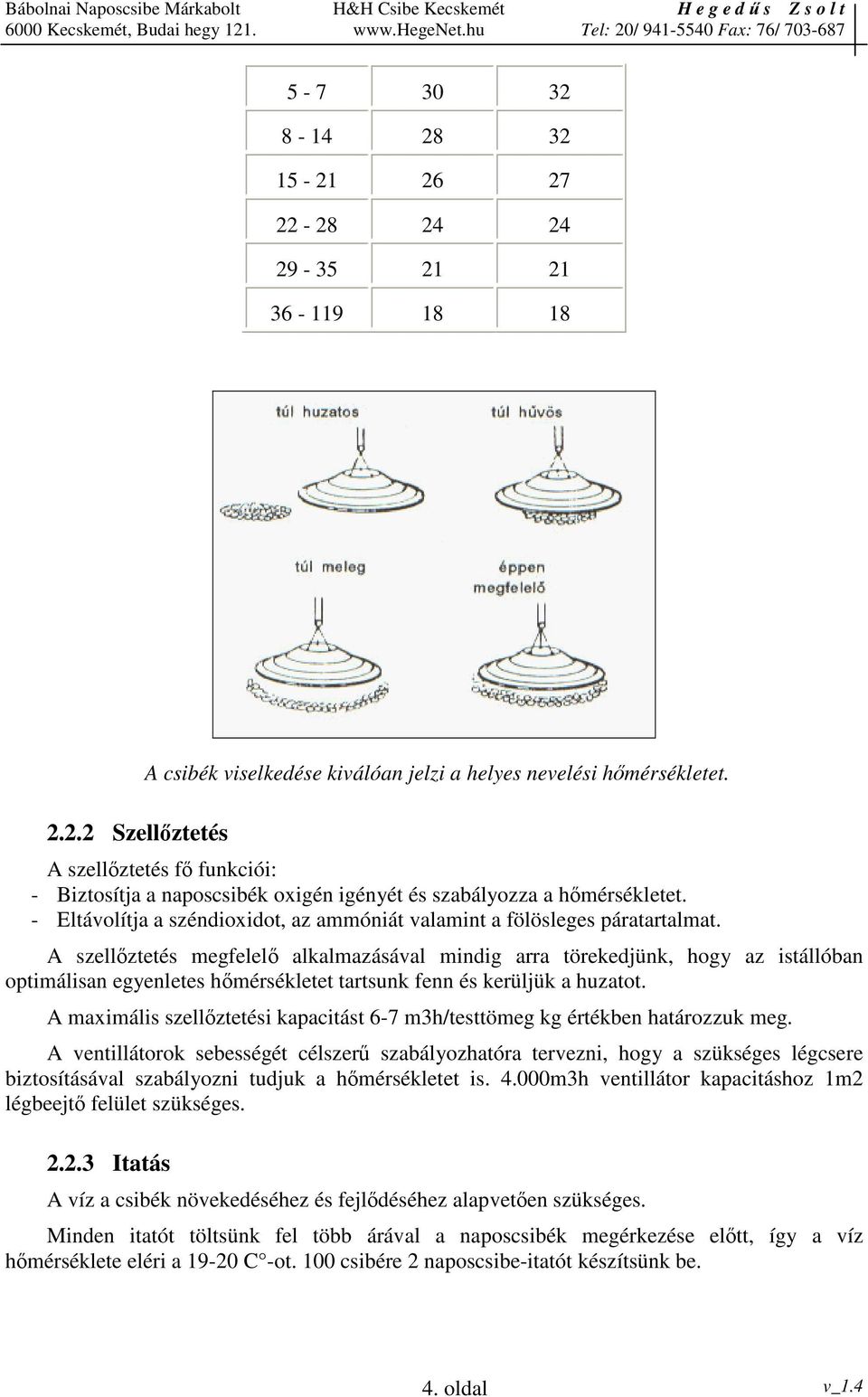 A szellztetés megfelel alkalmazásával mindig arra törekedjünk, hogy az istállóban optimálisan egyenletes hmérsékletet tartsunk fenn és kerüljük a huzatot.