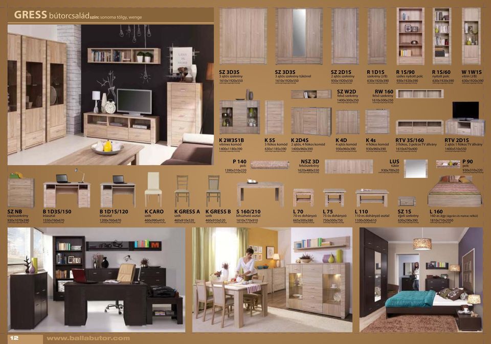 4D 4 ajtós 930x960x390 K 4s 4 fiókos 930x960x390 RTV 3S/160 3 fiókos, 3 os 1610x470x400 RTV 2D1S 2 ajtós 1 fiókos 1400x510x550 P 140 1390x310x220 NSZ 3D felső 1620x480x550 LUS 930x700x20 P 90