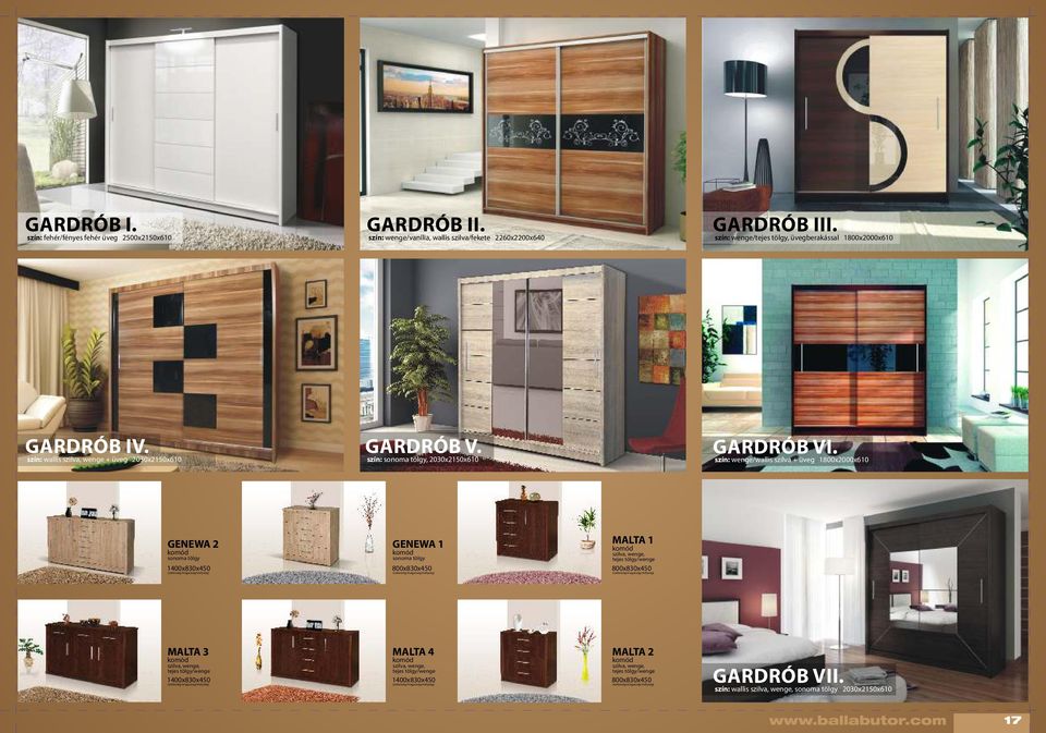 szín: wenge/wallis szilva + üveg 1800x2000x610 GENEWA 2 sonoma tölgy 1400x830x450 GENEWA 1 sonoma tölgy 800x830x450 MALTA 1 szilva, wenge, tejes tölgy/wenge 800x830x450 MALTA 3