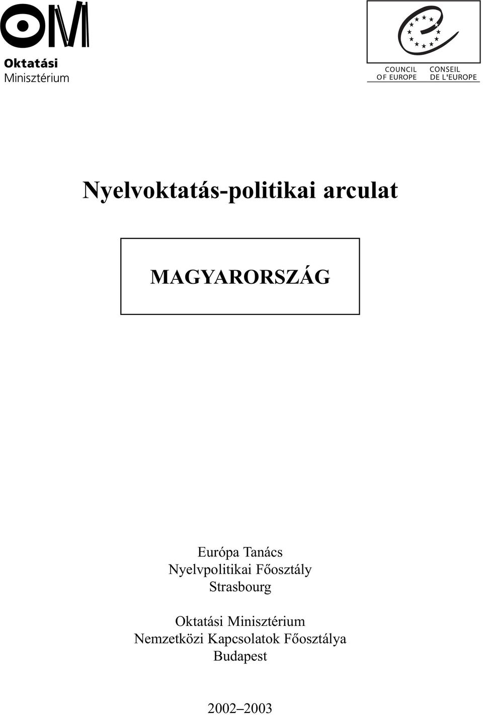 Fõosztály Strasbourg Oktatási