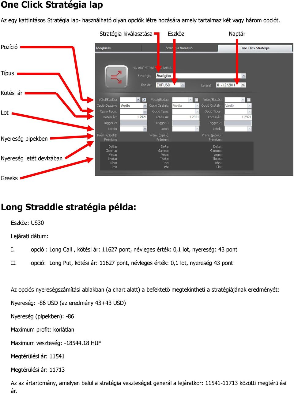 Egyszerű opciós stratégiák és ProTrader platformkezelés - PDF Ingyenes letöltés