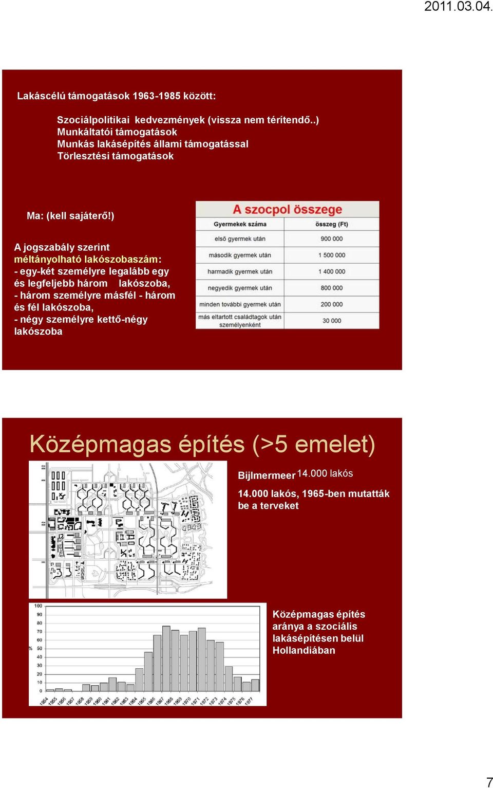 ) A jogszabály szerint méltányolható lakószobaszám: - egy-két személyre legalább egy és legfeljebb három lakószoba, - három személyre másfél -