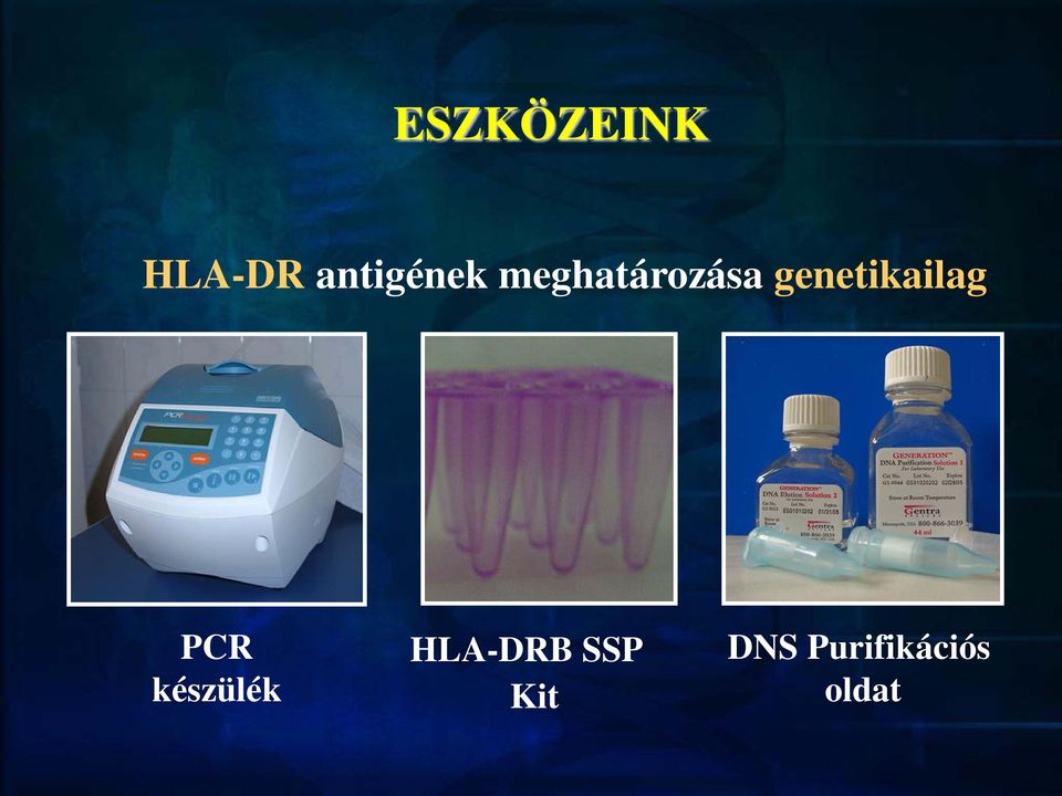 genetikailag PCR készülék
