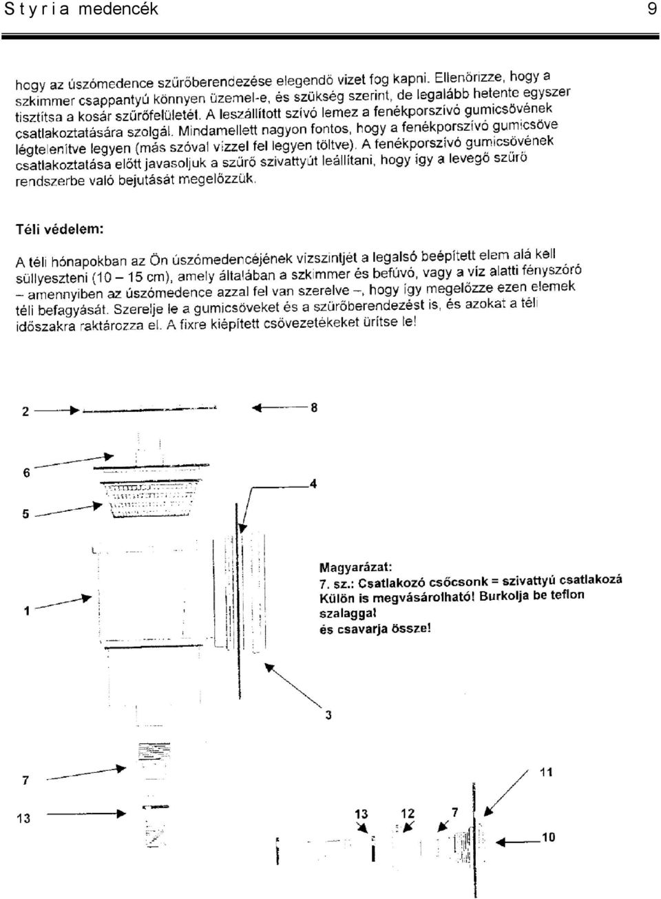 medencék