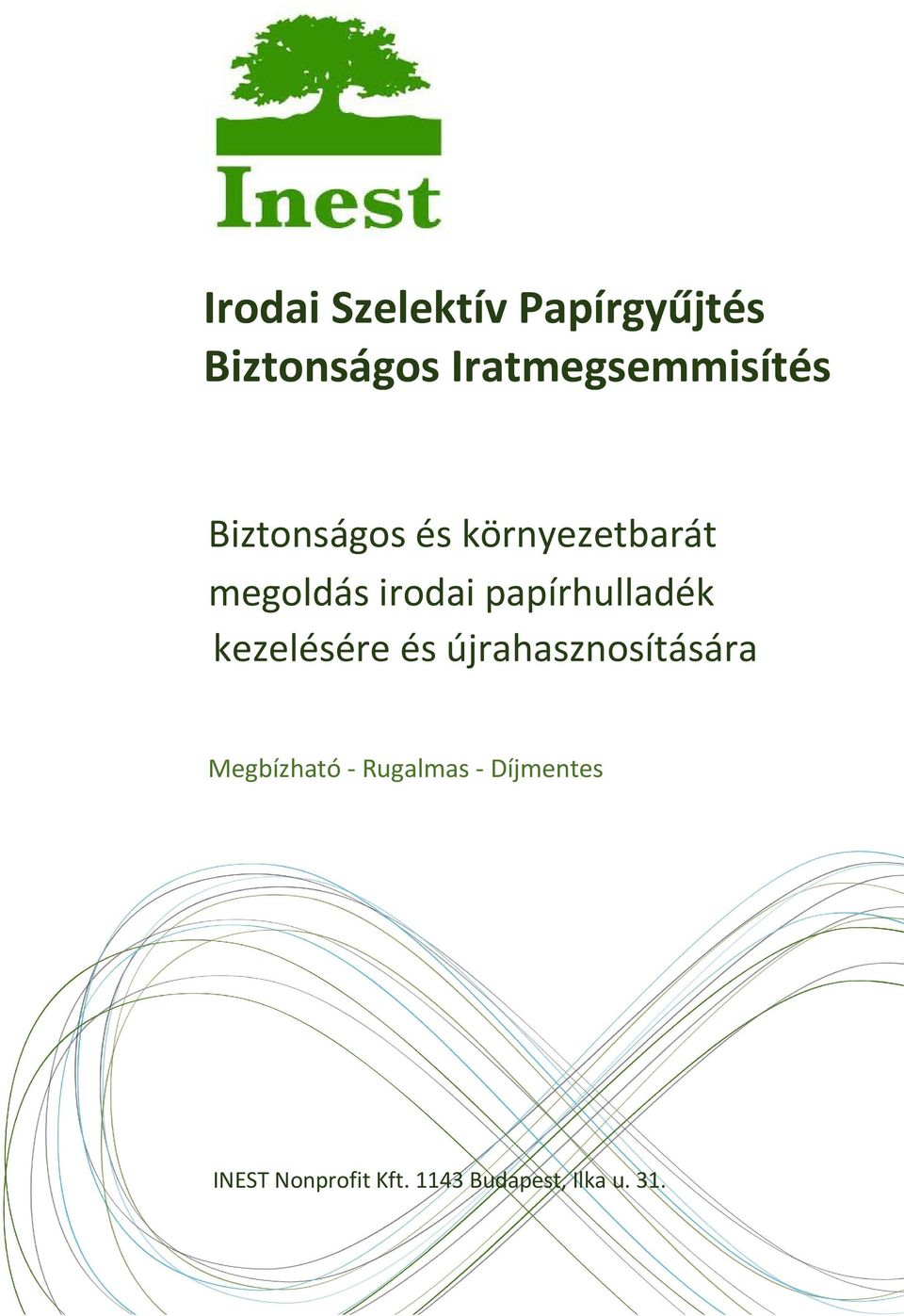 irodai papírhulladék kezelésére és újrahasznosítására