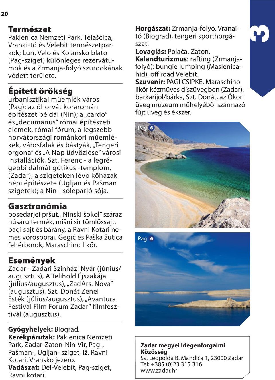 Turisztikai információk Horvátország térképpel - PDF Free Download