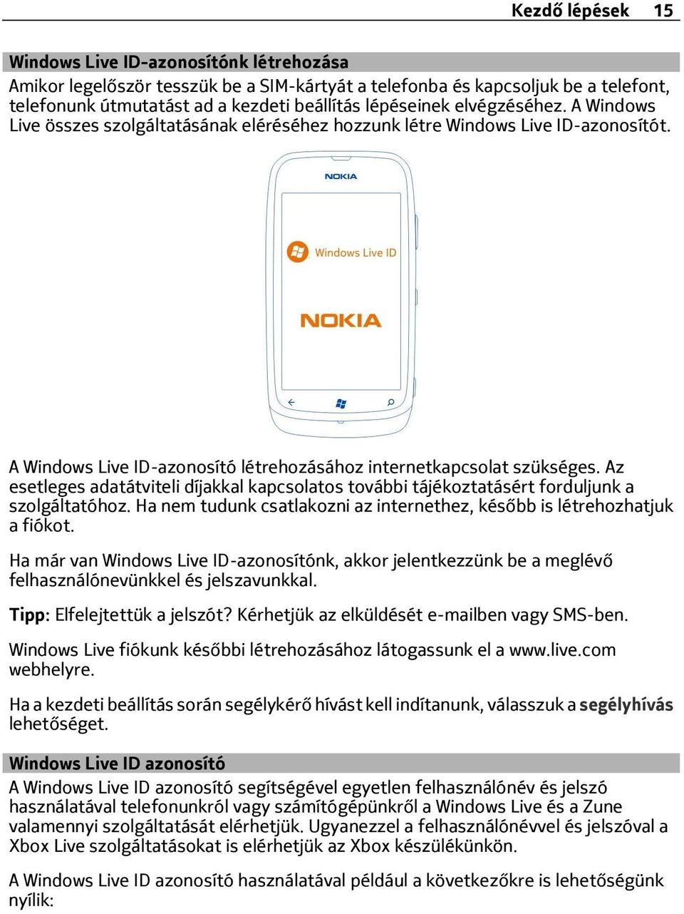Nokia Lumia Felhasználói kézikönyv - PDF Ingyenes letöltés