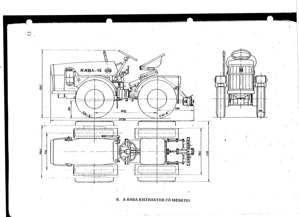 KEZELÉSI- ÉS KARBANTARTÁSI UTASÍTÁS ~111E&JA - 15 KISTRAKTOR D A. 9-0\ -  PDF Free Download