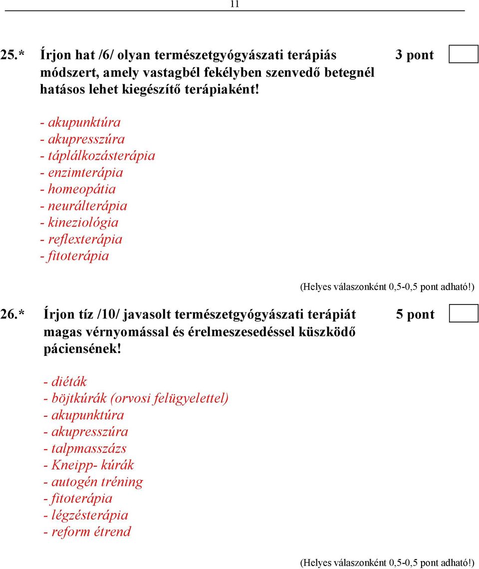 terápiaként!