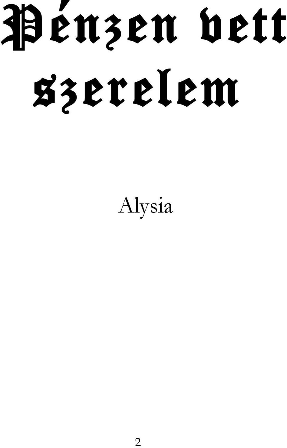 szerelem