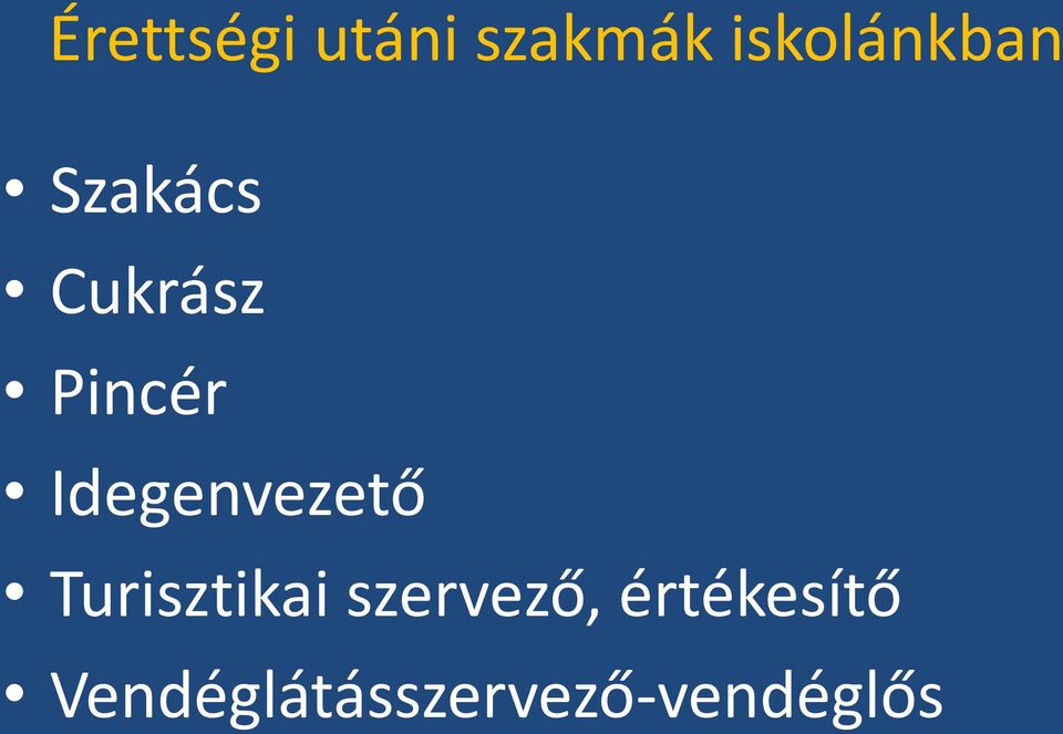 Pincér Idegenvezető Turisztikai