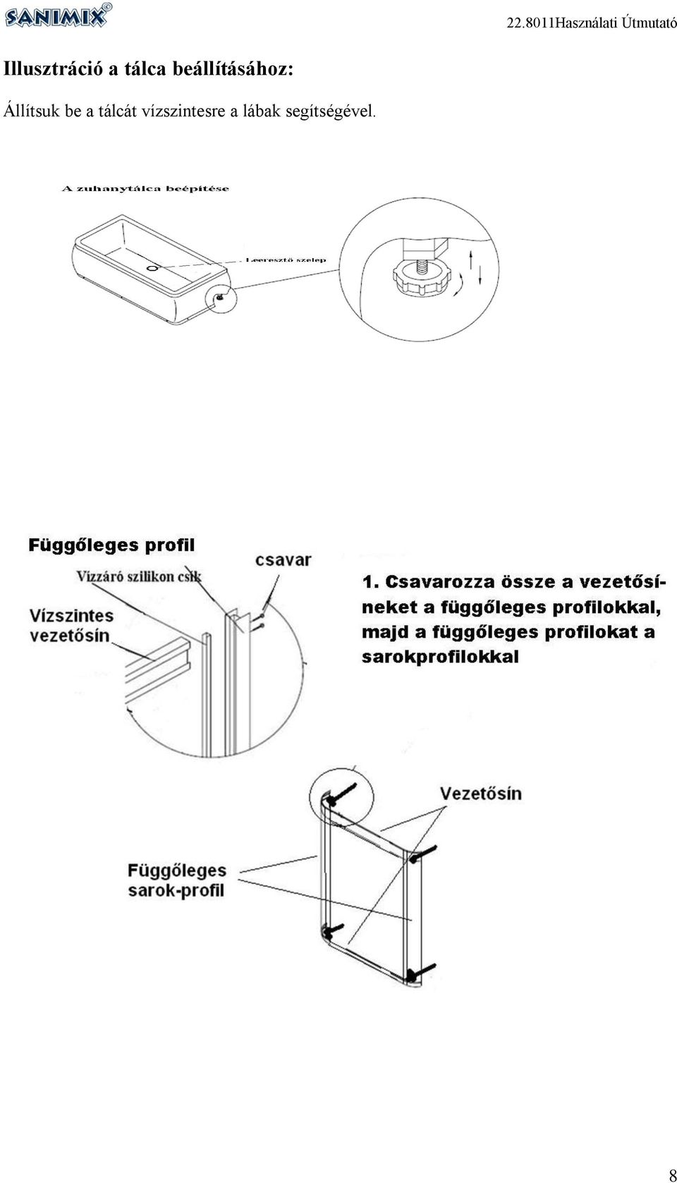 Hidromasszázs zuhanykabin használati útmutató - PDF Ingyenes letöltés