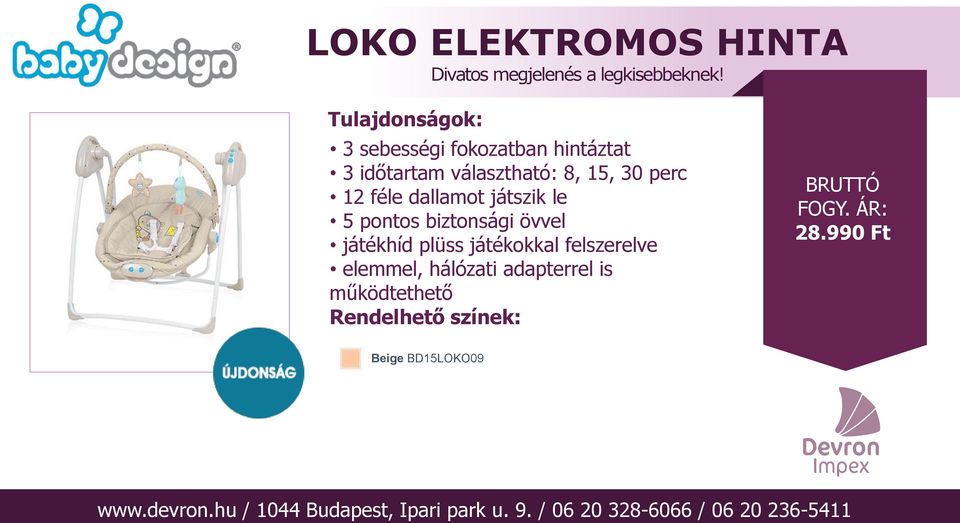 féle dallamot játszik le 5 pontos biztonsági övvel játékhíd plüss játékokkal