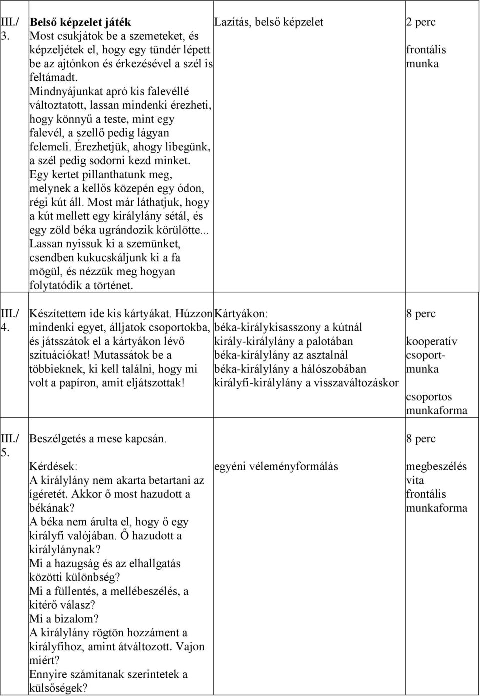Érezhetjük, ahogy libegünk, a szél pedig sodorni kezd minket. Egy kertet pillanthatunk meg, melynek a kellős közepén egy ódon, régi kút áll.