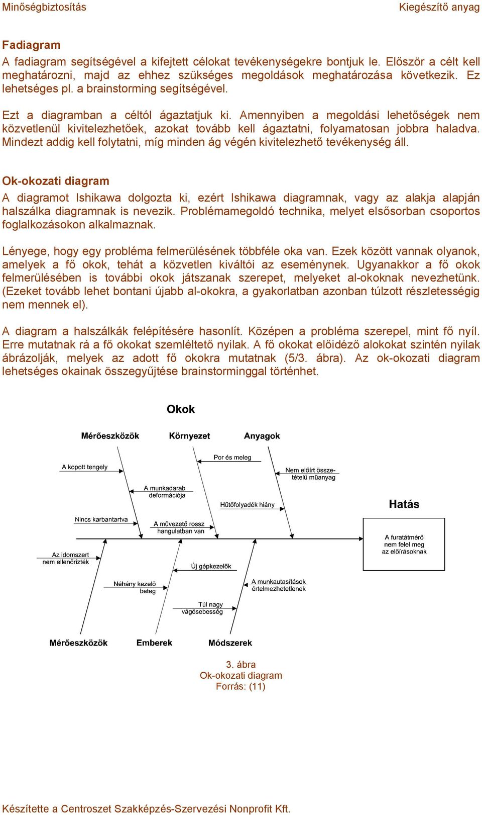 Mindezt addig kell folytatni, míg minden ág végén kivitelezhető tevékenység áll.