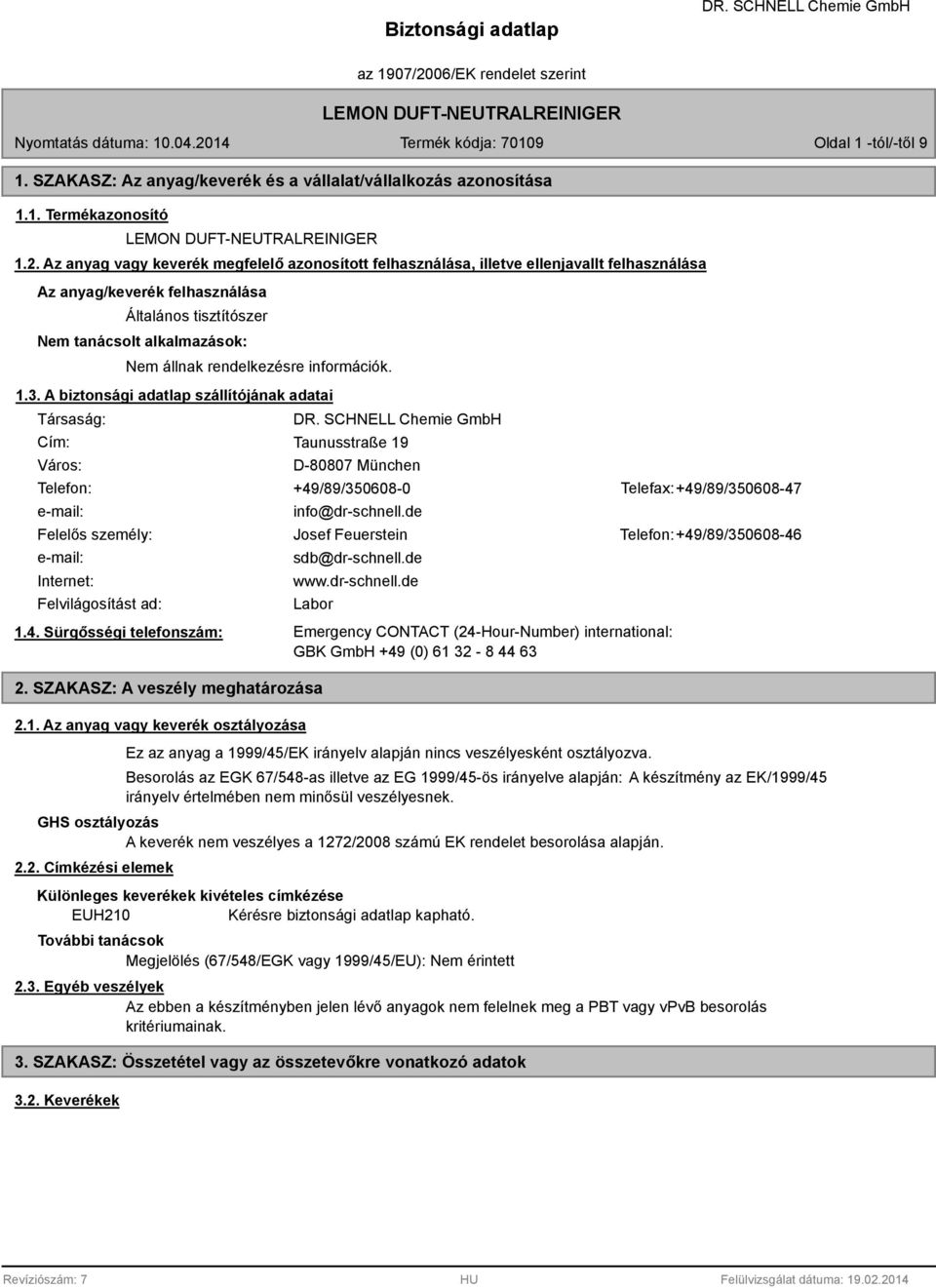 rendelkezésre információk. 1.3.