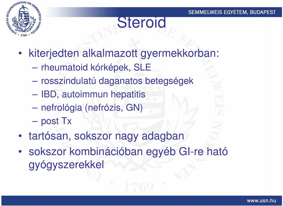 autoimmun hepatitis nefrológia (nefrózis, GN) post Tx