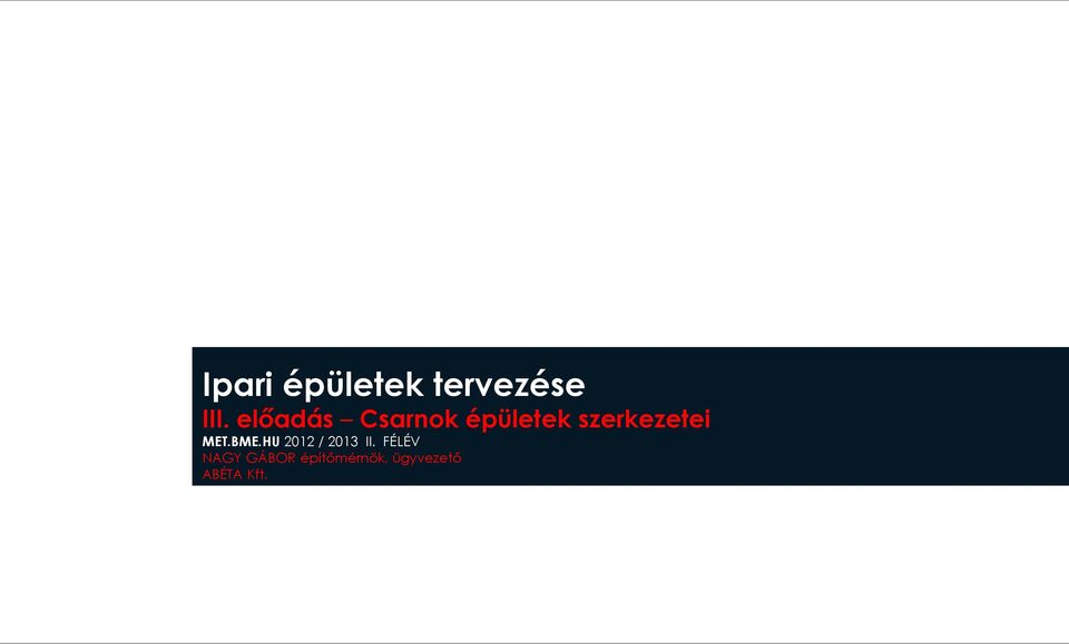 HU 2012 / 2013 II.