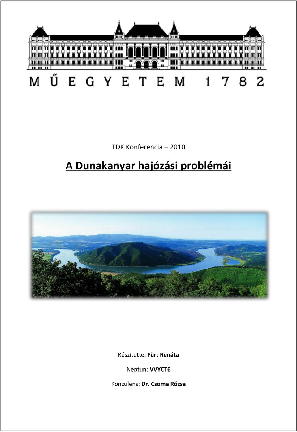 A Dunakanyar hajózási problémái - PDF Ingyenes letöltés