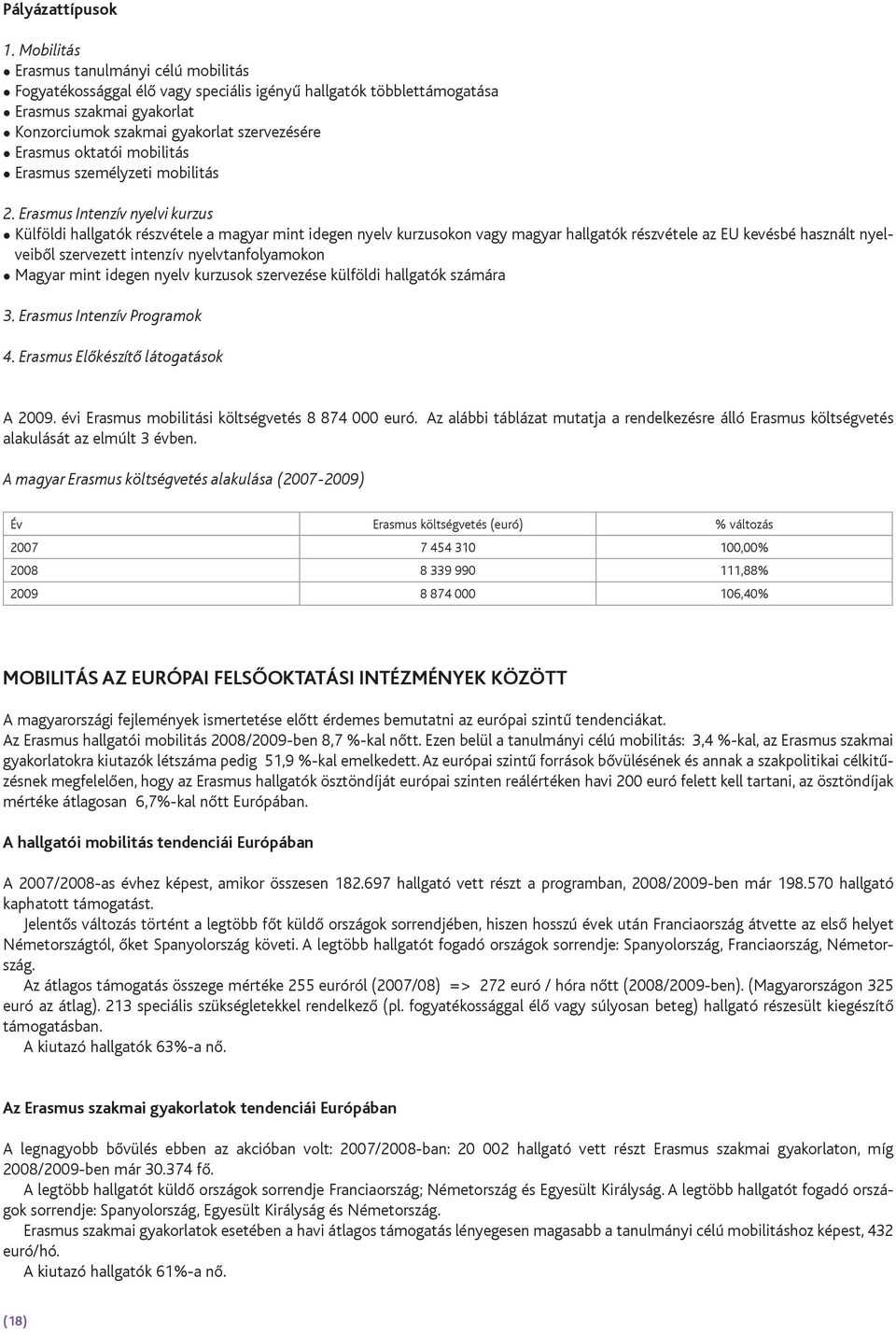 oktatói mobilitás Erasmus személyzeti mobilitás 2.