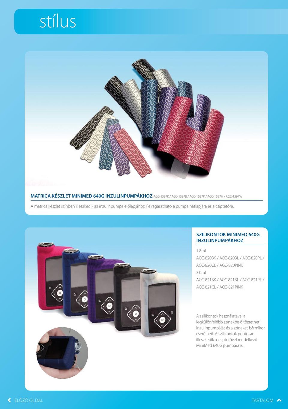 8ml ACC-820BK / ACC-820BL / ACC-820PL / ACC-820CL / ACC-820PINK 3.