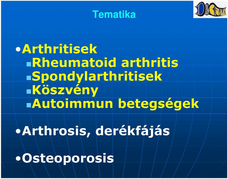 Spondylarthritisek Köszvény