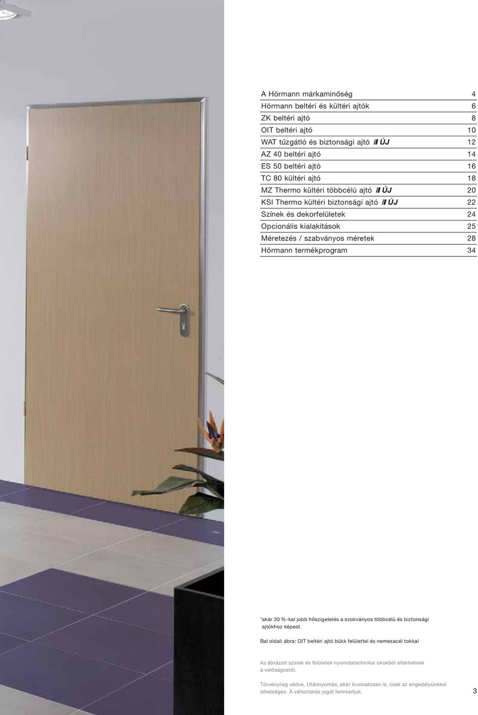 ÚJ Hőhídmentes kültéri ajtók - PDF Ingyenes letöltés