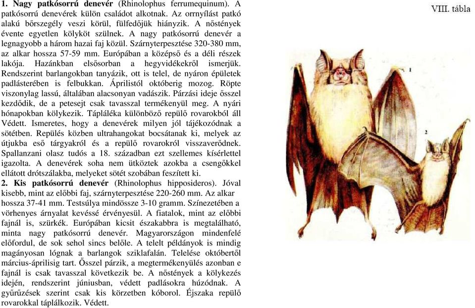 Európában a középsı és a déli részek lakója. Hazánkban elsısorban a hegyvidékekrıl ismerjük. Rendszerint barlangokban tanyázik, ott is telel, de nyáron épületek padlásterében is felbukkan.