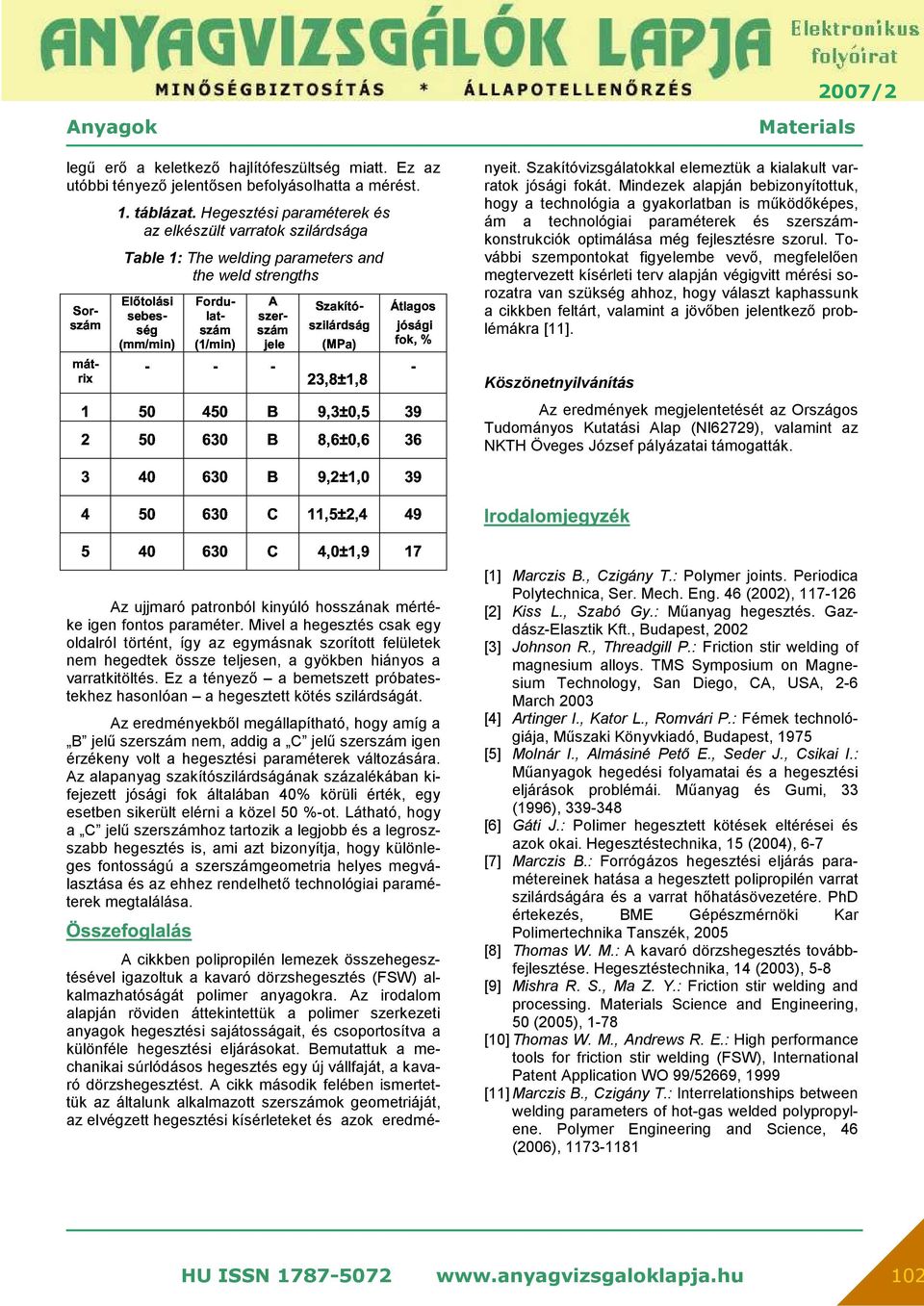 Az ujjmaró patronból kinyúló hosszának mértéke igen fontos paraméter.