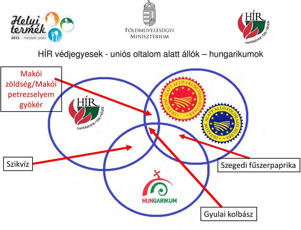 oltalom alatt állók hungarikumok