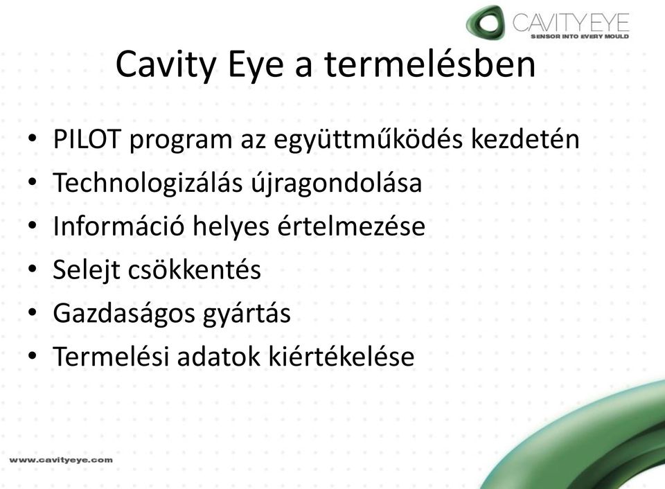 újragondolása Információ helyes értelmezése
