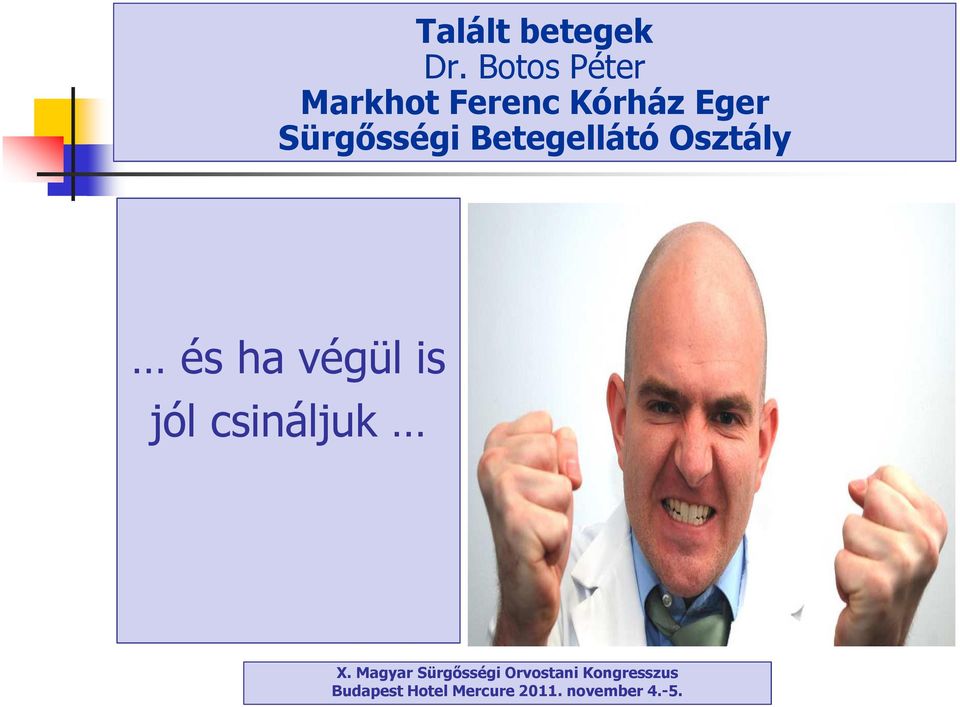 Kórház Eger Sürgősségi