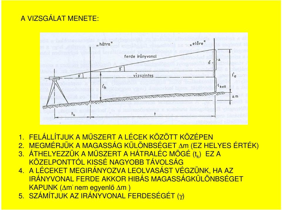 GEODÉZIA II. MAGASSÁGOK MEGHATÁROZÁSA - PDF Free Download