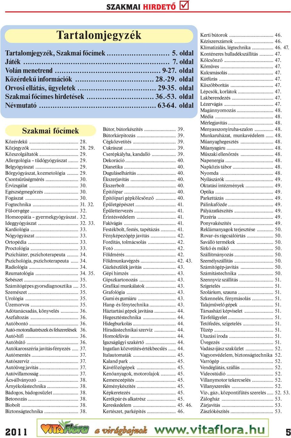 ... Egészségmegőrzés.... Fogászat.... Fogtechnika... 1.. Fül-orr-gége.... Homeopátia gyermekgyógyászat.. Ideggyógyászat..... Kardiológia.... Nőgyógyászat.... Ortopédia.... Proctológia.