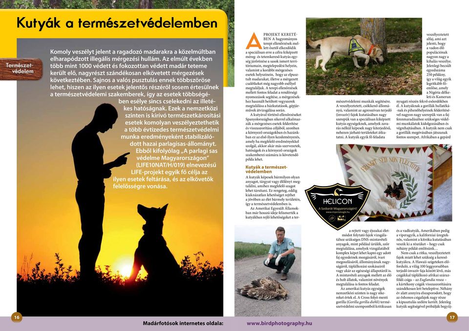 Sajnos a valós pusztulás ennek többszöröse lehet, hiszen az ilyen esetek jelentős részéről sosem értesülnek a természetvédelemi szakemberek, így az esetek többségében esélye sincs cselekedni az