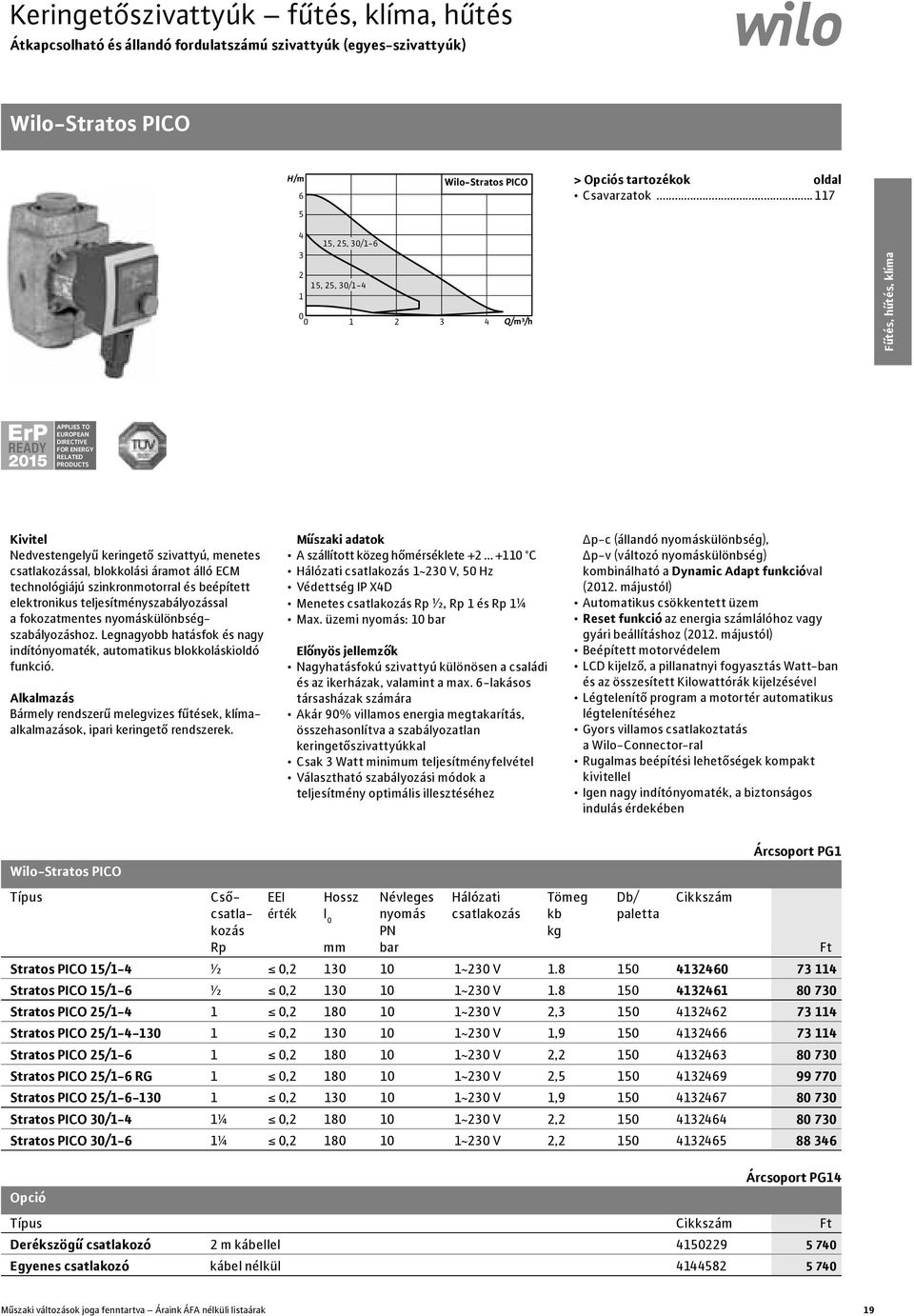 csatlakozással, blokkolási áramot álló ECM technológiájú szinkronmotorral és beépített elektronikus teljesítményszabályozással a fokozatmentes nyomáskülönbségszabályozáshoz.