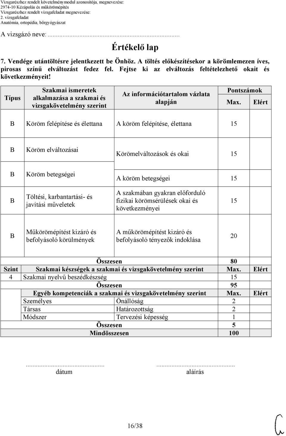 Elért Köröm felépítése és élettana A köröm felépítése, élettana 15 Köröm elváltozásai Körömelváltozások és okai 15 Köröm betegségei A köröm betegségei 15 Töltési, karbantartási- és javítási műveletek