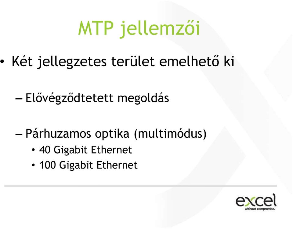 megoldás Párhuzamos optika
