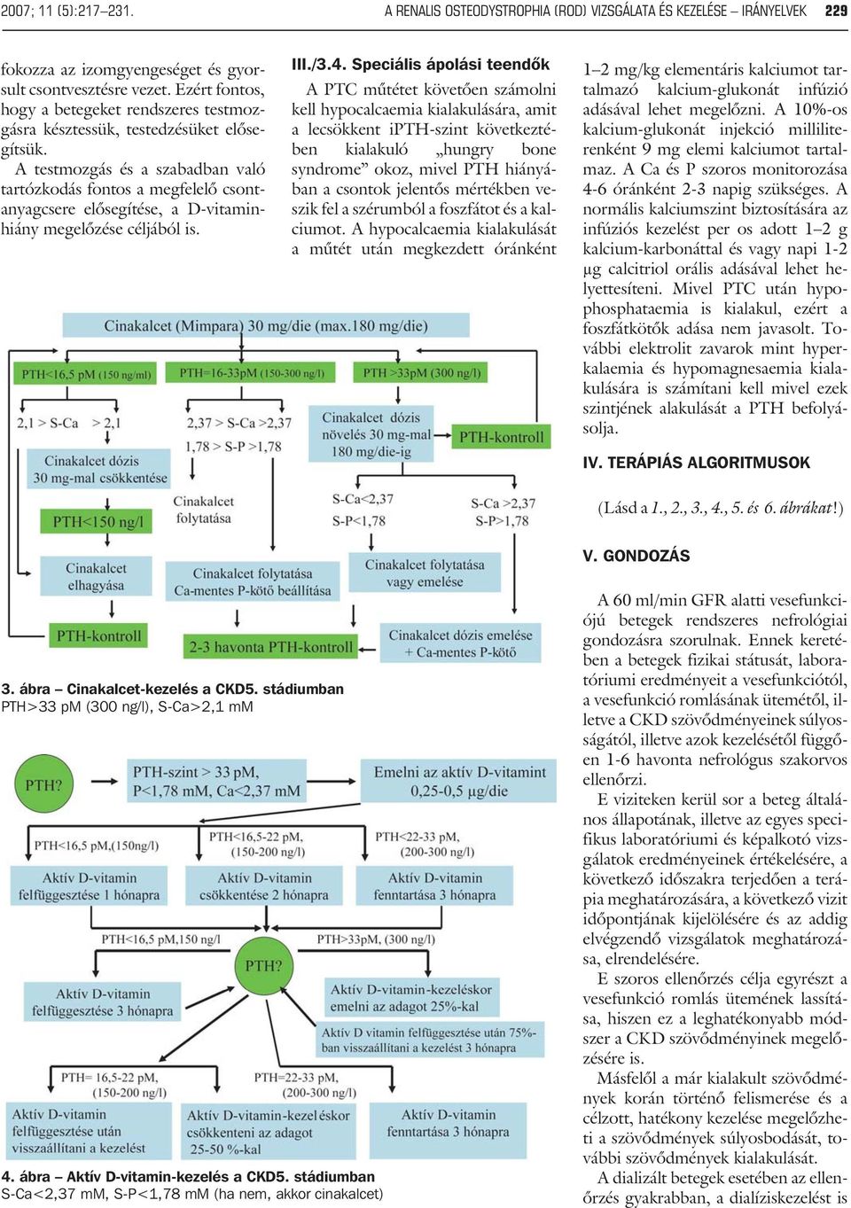 A testmozgás és a szabadban való tartózkodás fontos a megfelelõ csontanyagcsere elõsegítése, a D-vitaminhiány megelõzése céljából is. III./3.4.