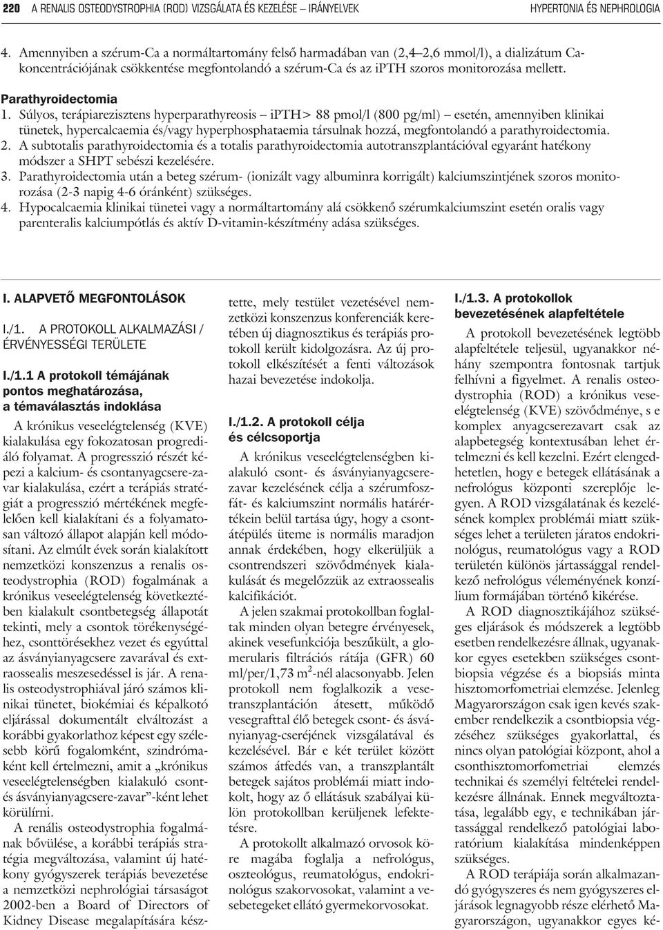 Parathyroidectomia 1.