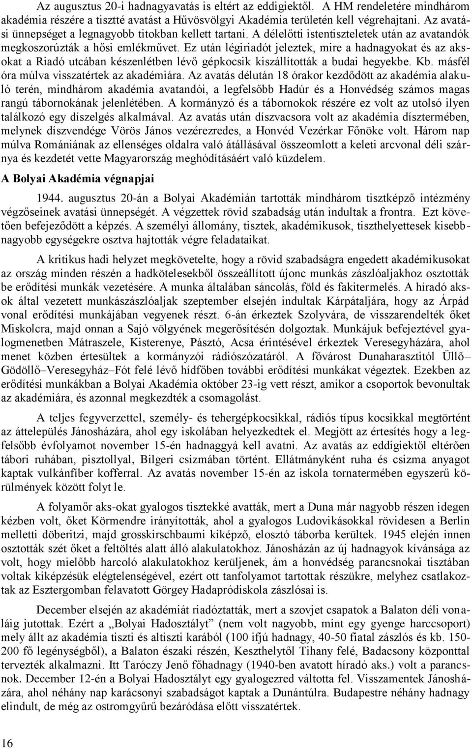 A magyar híradótiszt-képzés története ( ) - PDF Ingyenes letöltés
