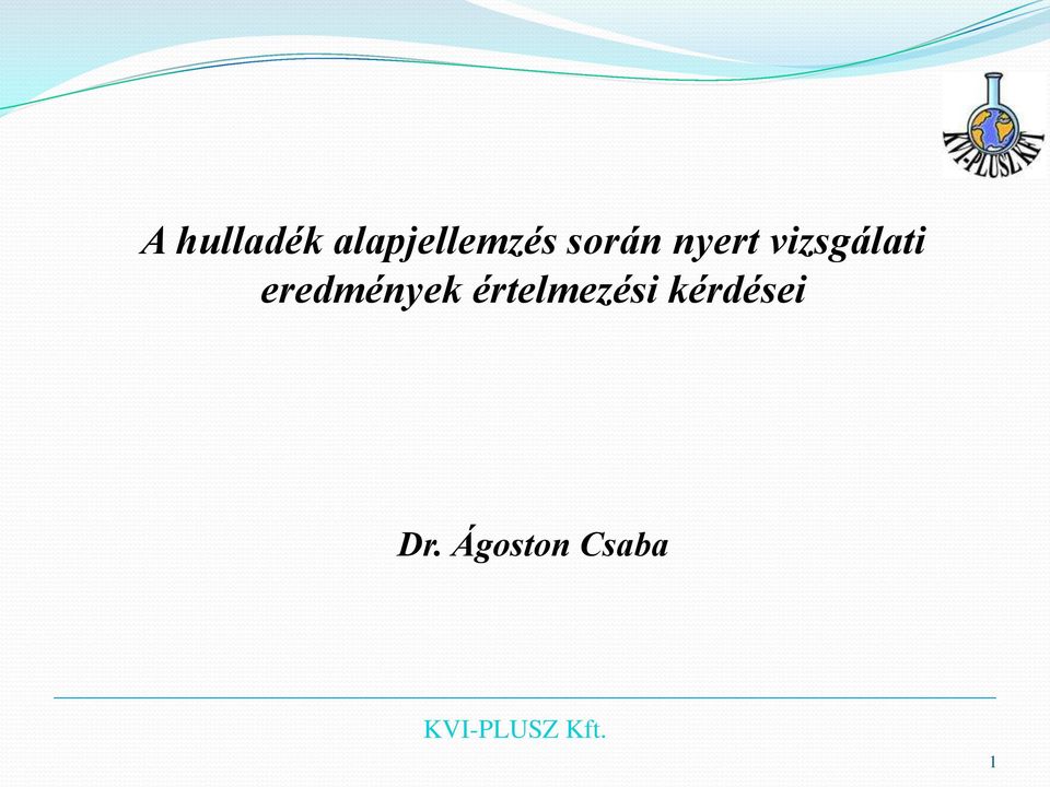 eredmények értelmezési